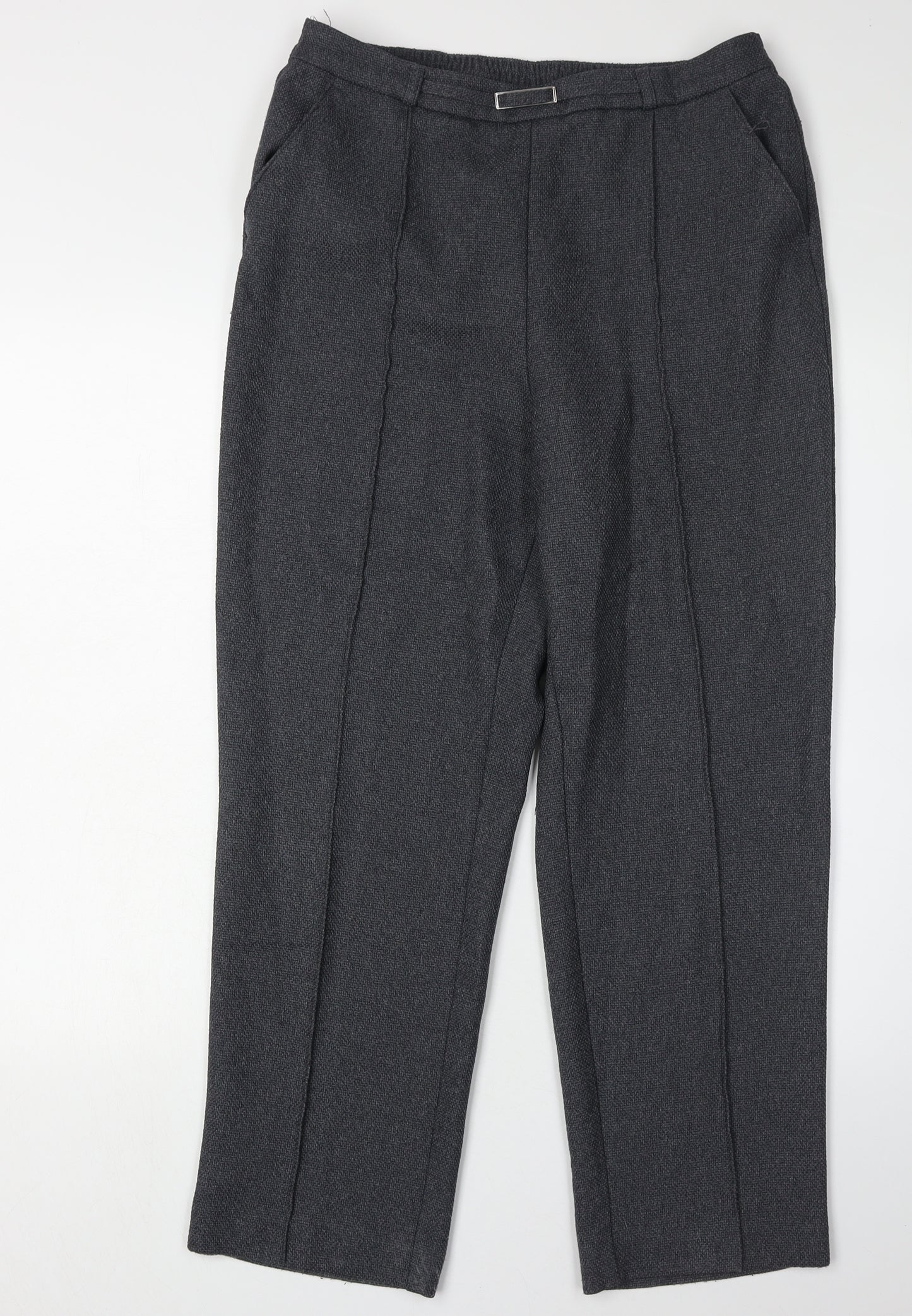 Honor Millburn Women's Grey Trousers Size 12