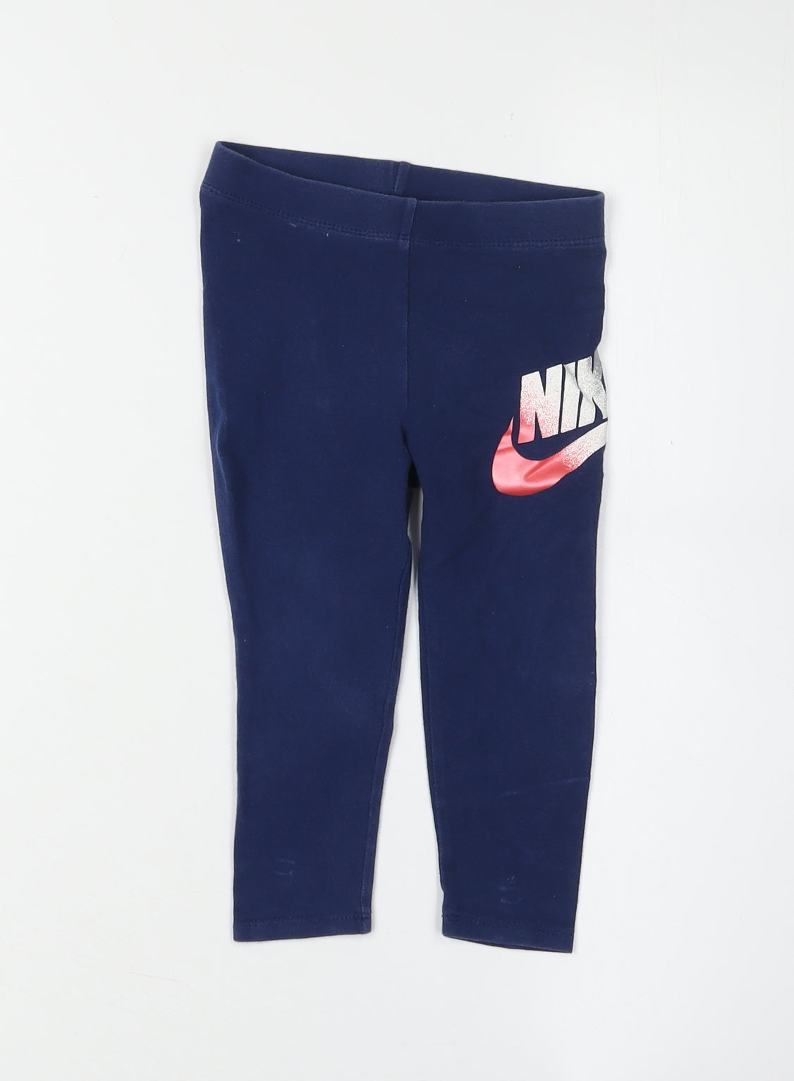 Nike Blue Cotton Leggings 24 Months