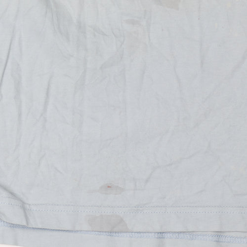 Adidas Men's Blue T-Shirt Size L with Logo