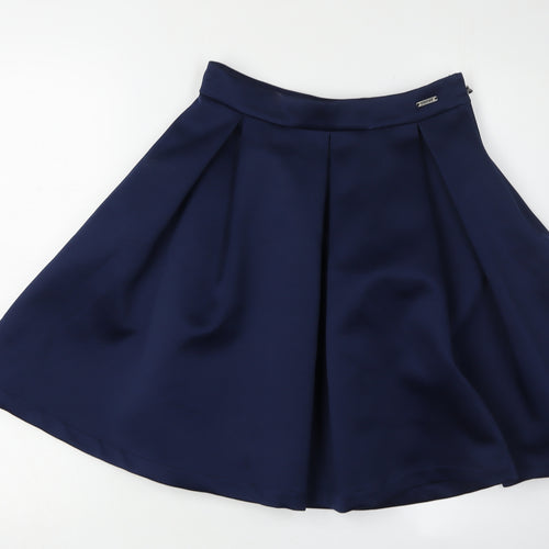 Guess Women's Blue Skater Skirt, Size 26, Knee Length