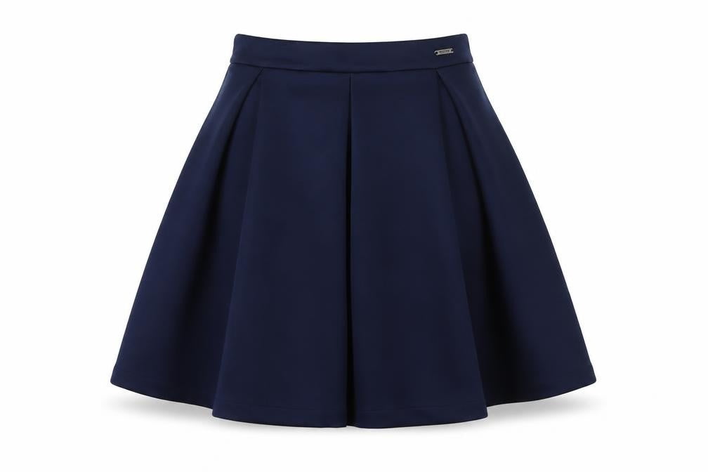 Guess Women's Blue Skater Skirt, Size 26, Knee Length