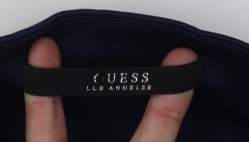 Guess Women's Blue Skater Skirt, Size 26, Knee Length