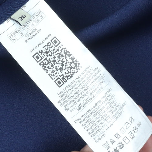 Guess Women's Blue Skater Skirt, Size 26, Knee Length