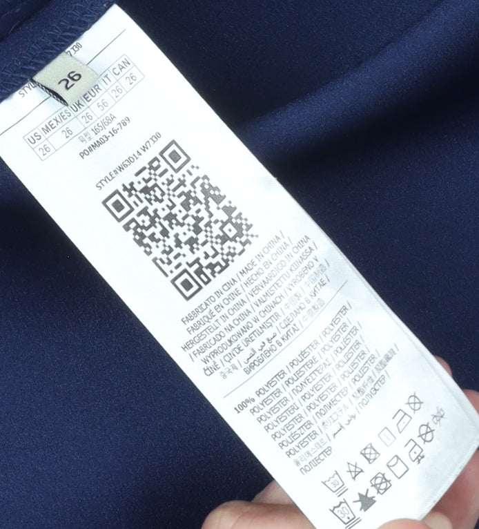 Guess Women's Blue Skater Skirt, Size 26, Knee Length