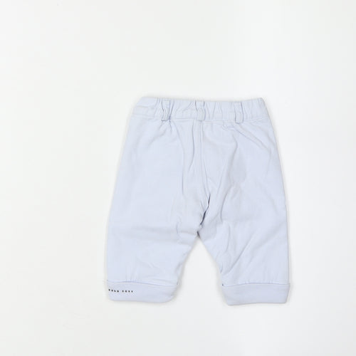 Hugo Boss Unisex White Trousers 3-6 Months Cotton
