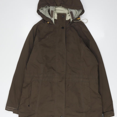 Regatta Women's Brown Parka Jacket - Size 12