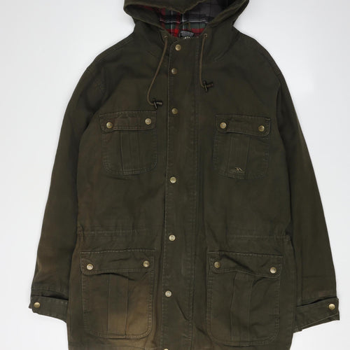 Trespass Women's Green Parka Jacket S