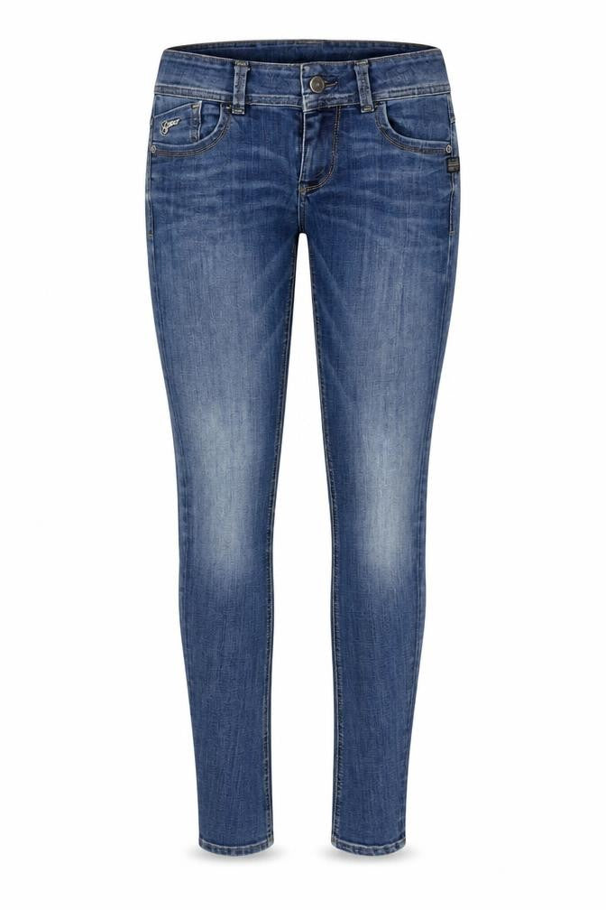 Front view of G-Star RAW Women's Skinny Blue Jeans, size 10