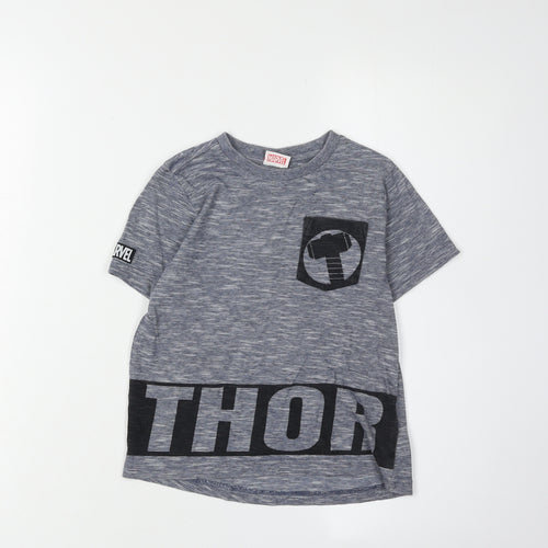 Marvel Avengers Boys Grey Thor T-Shirt 5-6 Years