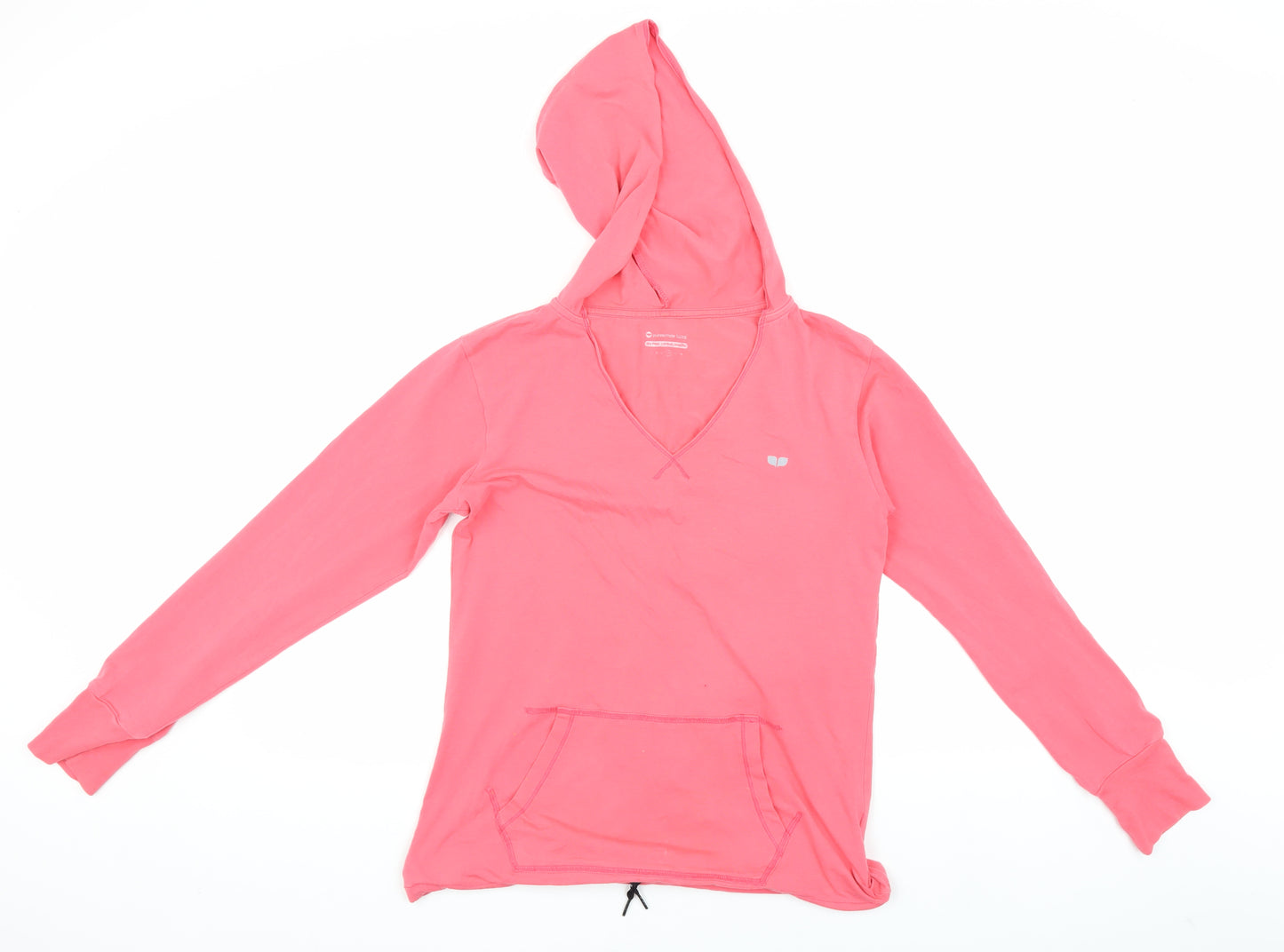 puresimple LUXE Women's Pink Hooded Pullover - L
