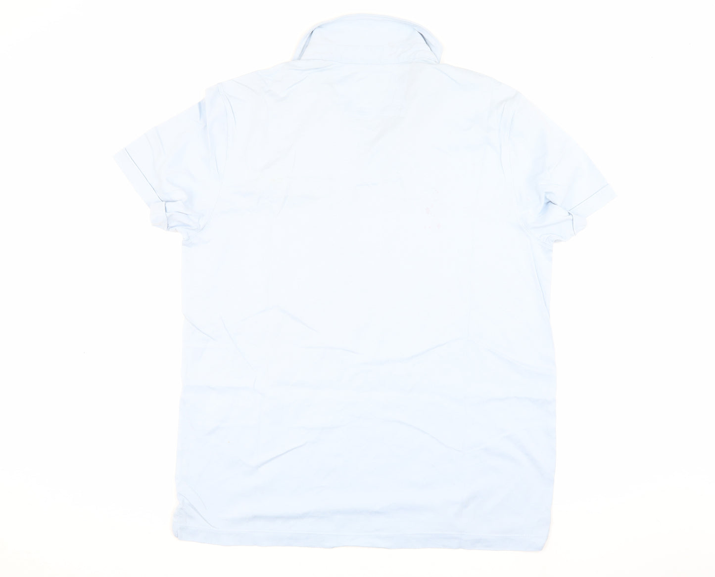Banana Republic Men's Blue Cotton Polo Shirt L