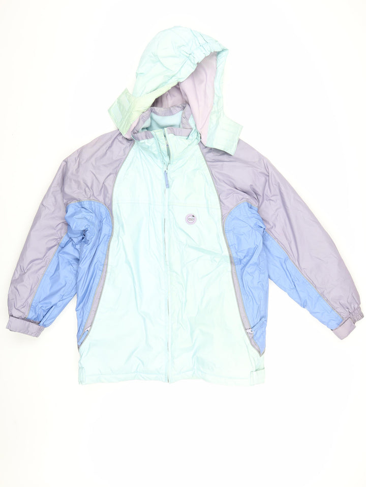 Active Club Girls Multicoloured Puffer Jacket Size 11