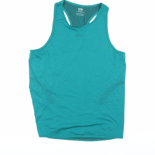 AYBL Women's Green Tank Top M Athletic Gym