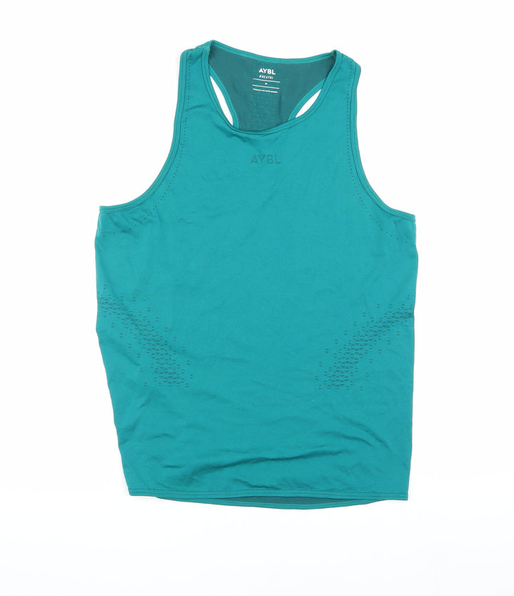 AYBL Women's Green Tank Top M Athletic Gym