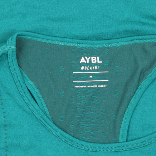 AYBL Women's Green Tank Top M Athletic Gym