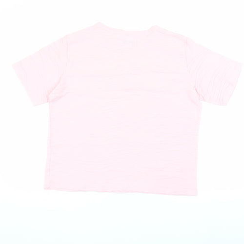 Honor Millburn Women's Pink Henley T-Shirt Size M