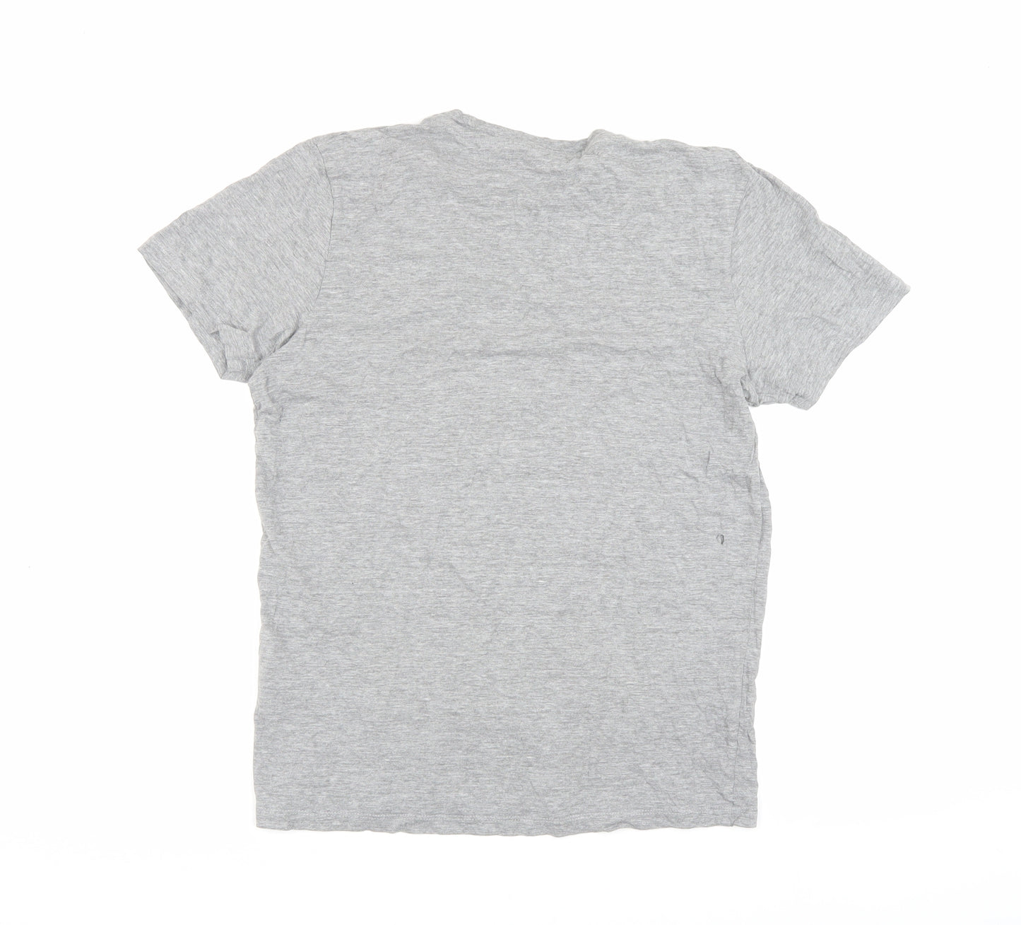 Jack & Jones Men's Grey M Crew Neck T-Shirt