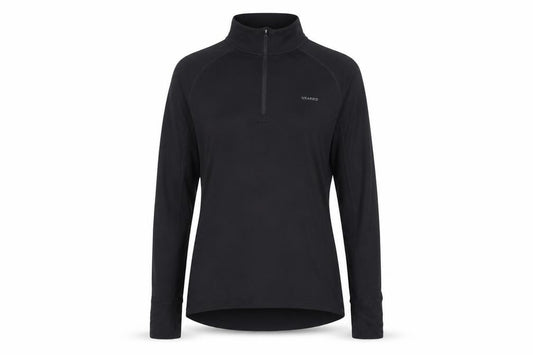 Front view of USA Pro Black Women's Track Jacket, size 14
