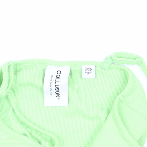Collusion Women’s Green Camisole Tank Top