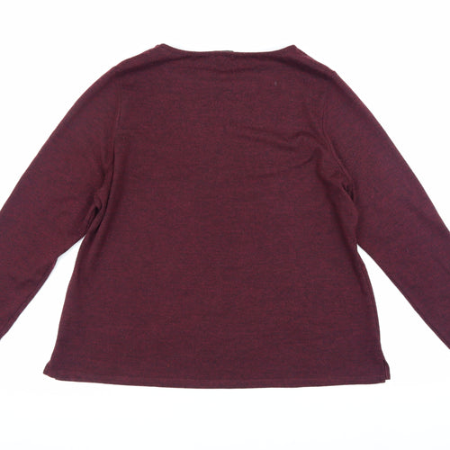 Spirit Women's Red Pullover Jumper Size 18