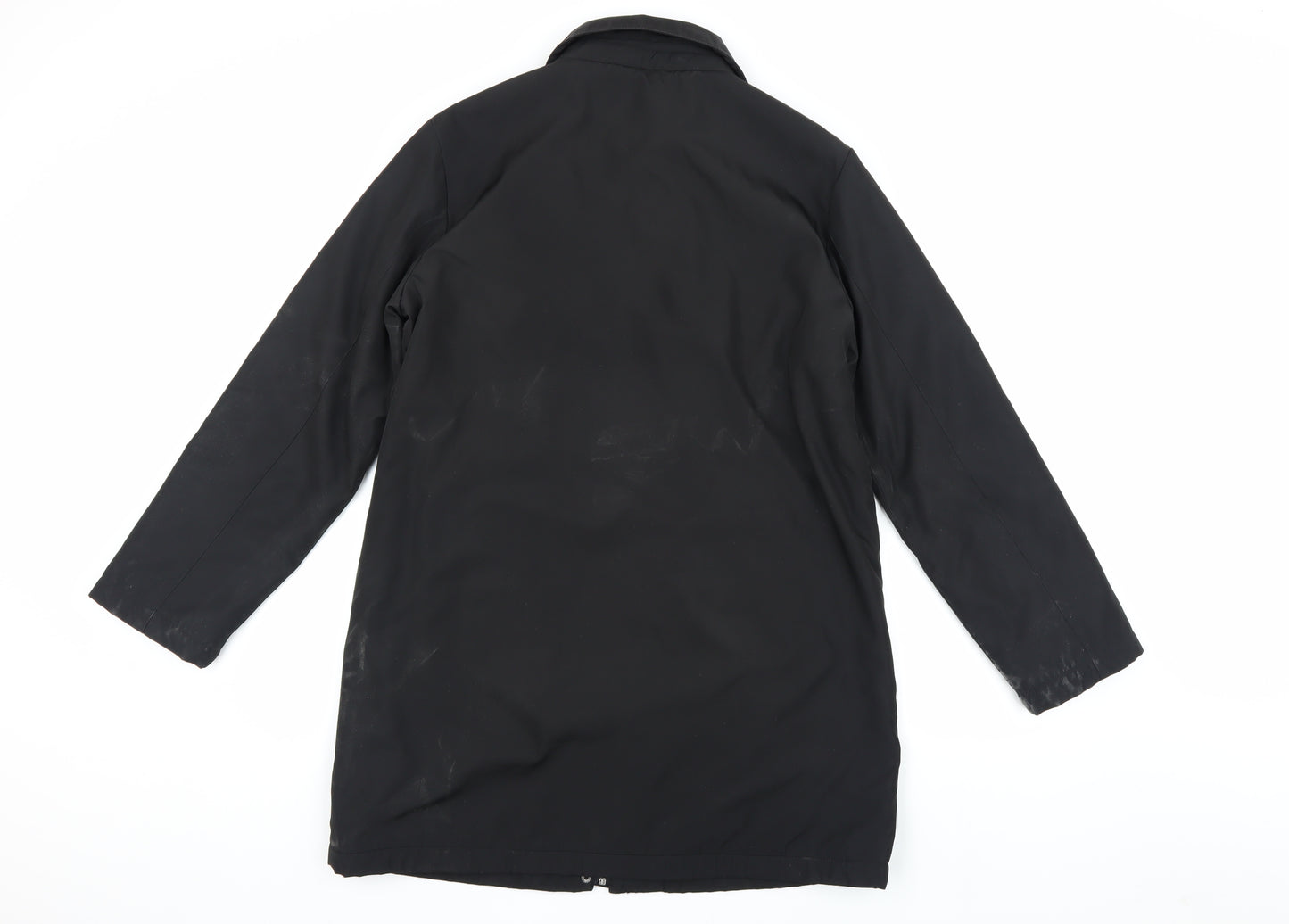 Ellie Lou Ise Women's Black Overcoat Size S