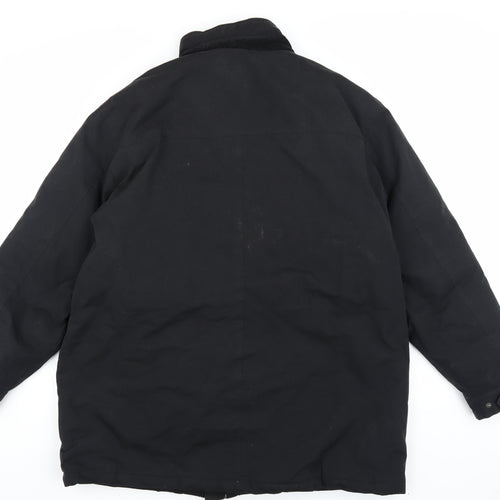 Paul Berman Men's Black XL Jacket with Zipped Pockets