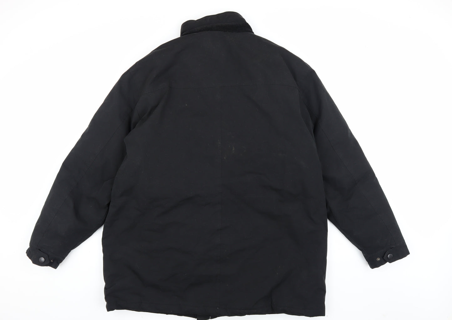 Paul Berman Men's Black XL Jacket with Zipped Pockets