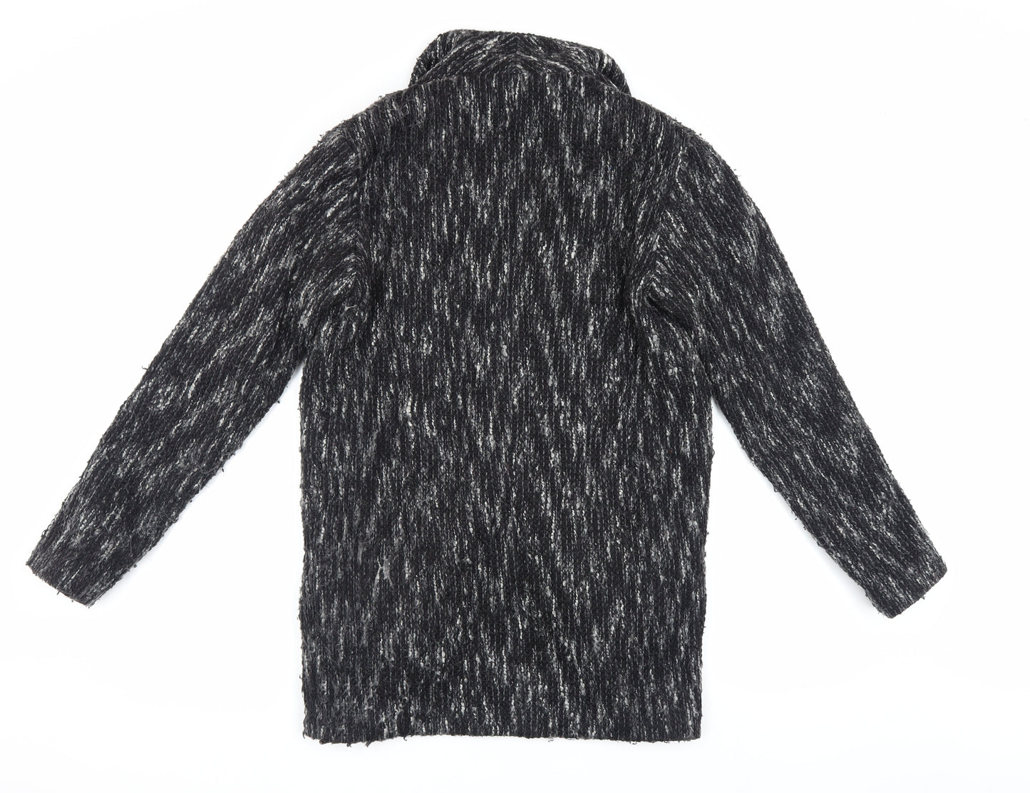 Miss Selfridge Women's Black Long Sleeve Coat