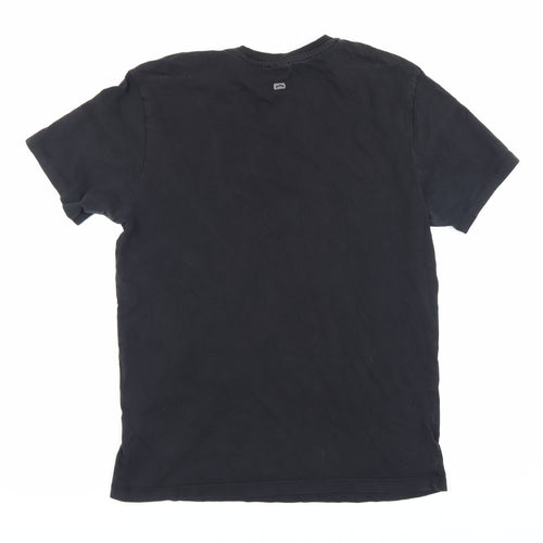 883police Men's Black M T-Shirt in Cotton