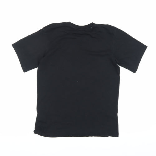 DC Men's Black Graphic Print T-Shirt, Size L