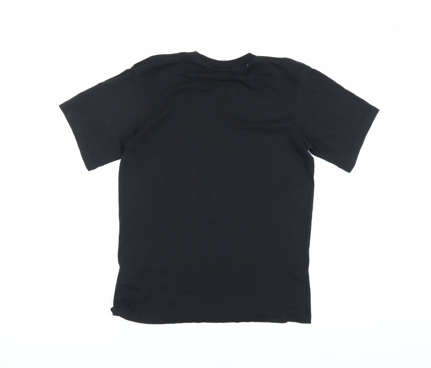 DC Men's Black Graphic Print T-Shirt, Size L