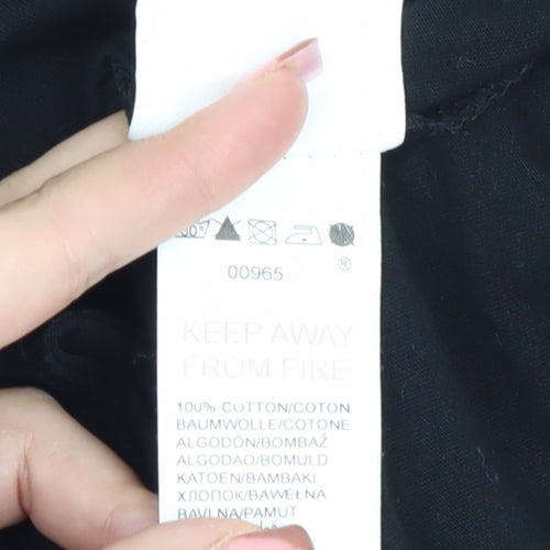 DC Men's Black Graphic Print T-Shirt, Size L