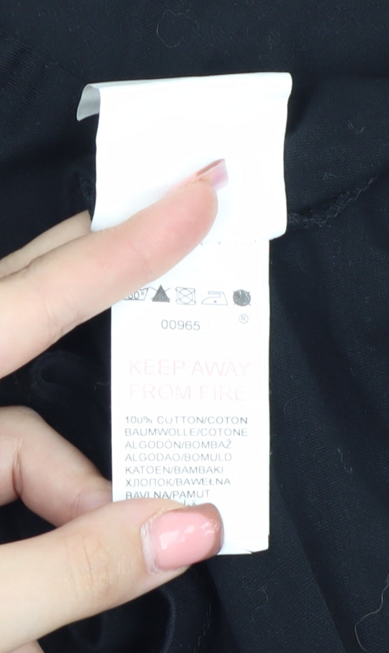 DC Men's Black Graphic Print T-Shirt, Size L