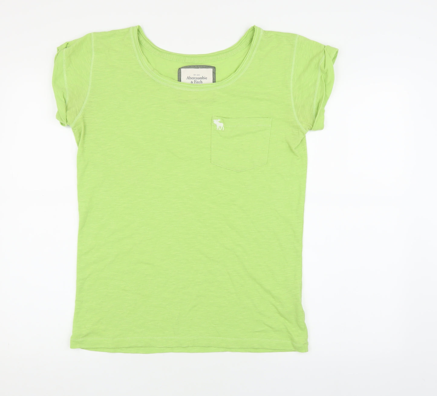 Abercrombie & Fitch Men's Green Medium T-Shirt