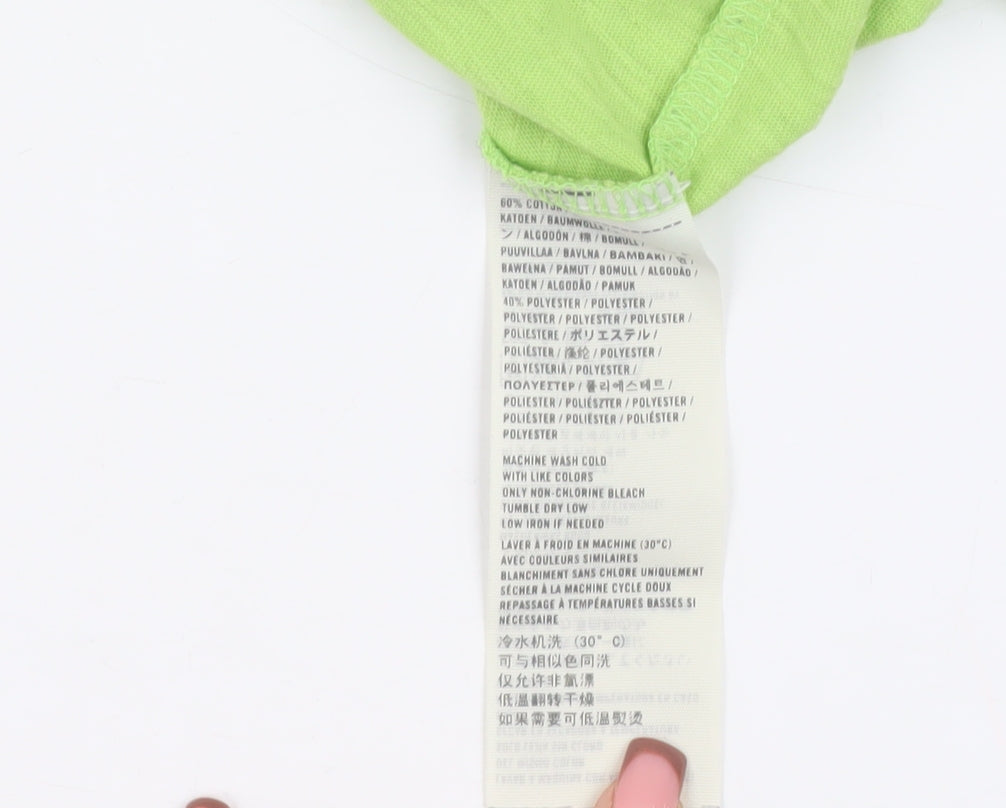 Abercrombie & Fitch Men's Green Medium T-Shirt