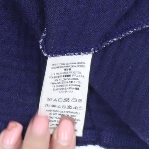 Free People Women's Blue Embroidered Jacket Size 4