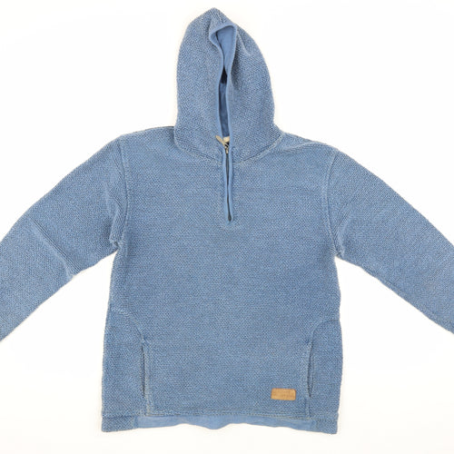 Weird Fish Men's XL Blue Pullover Hoodie