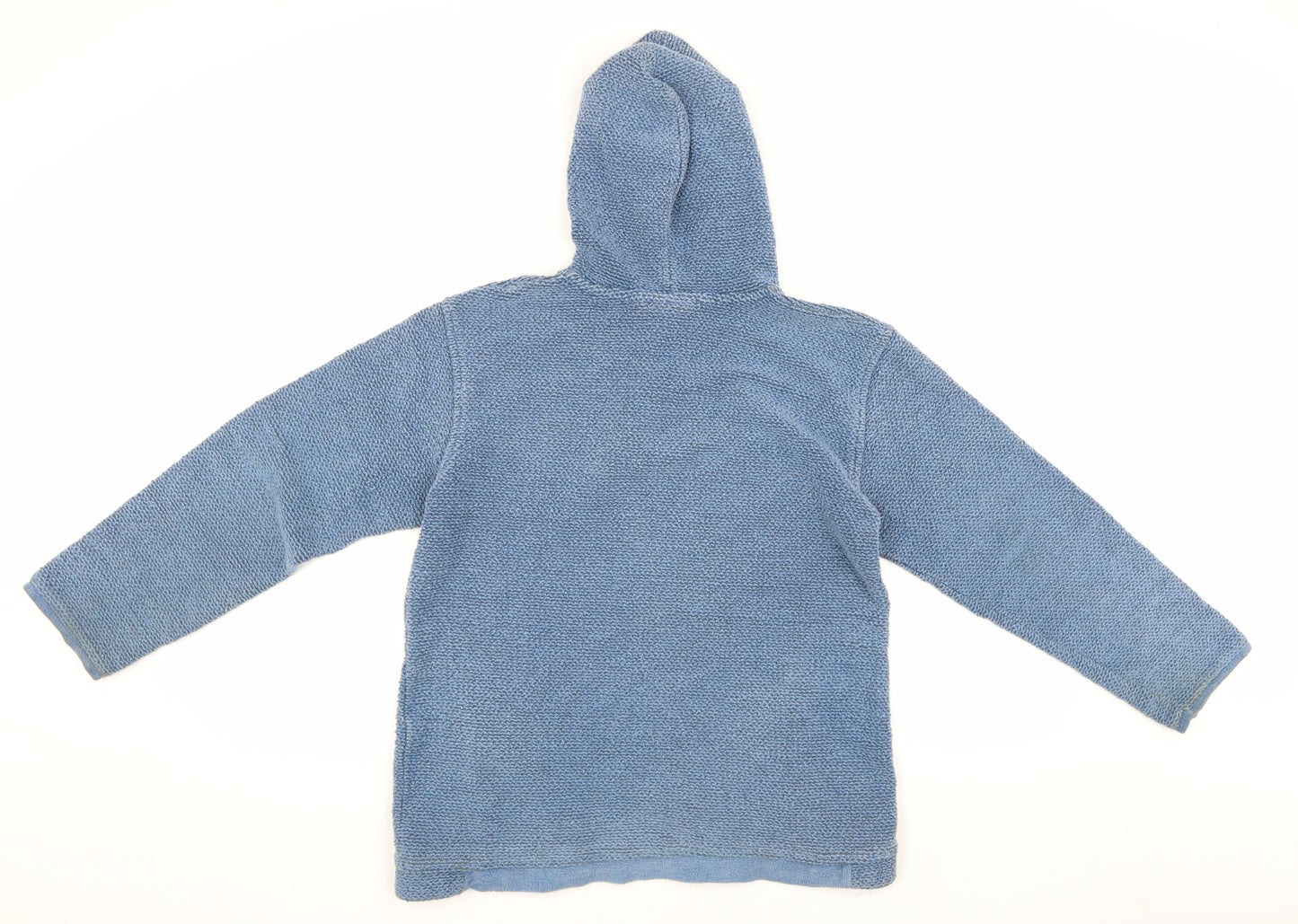 Weird Fish Men's XL Blue Pullover Hoodie