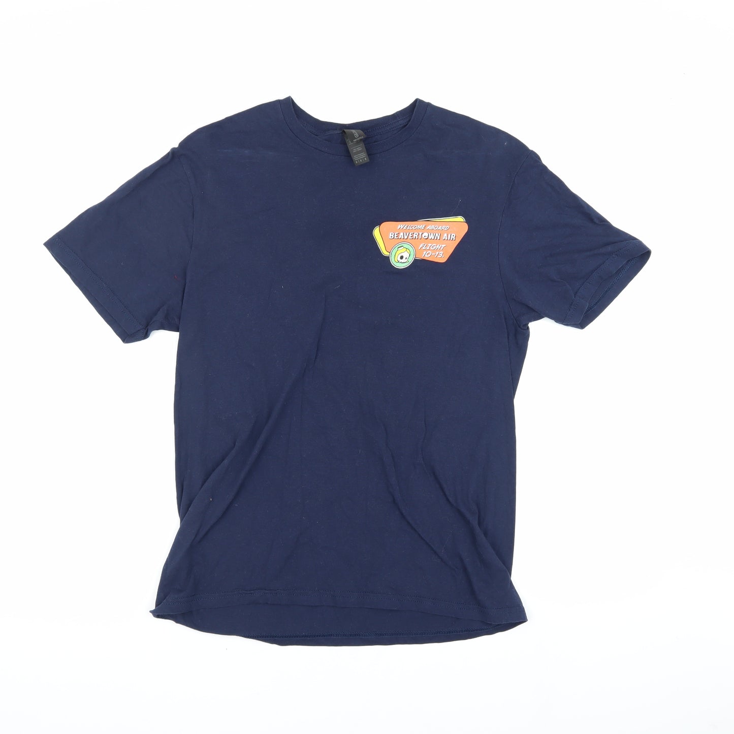 Beavertown Men's Blue Graphic T-Shirt M