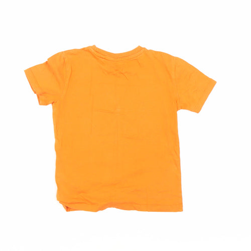 Next Boys Orange Camouflage Graphic Print T-Shirt, 6 Years