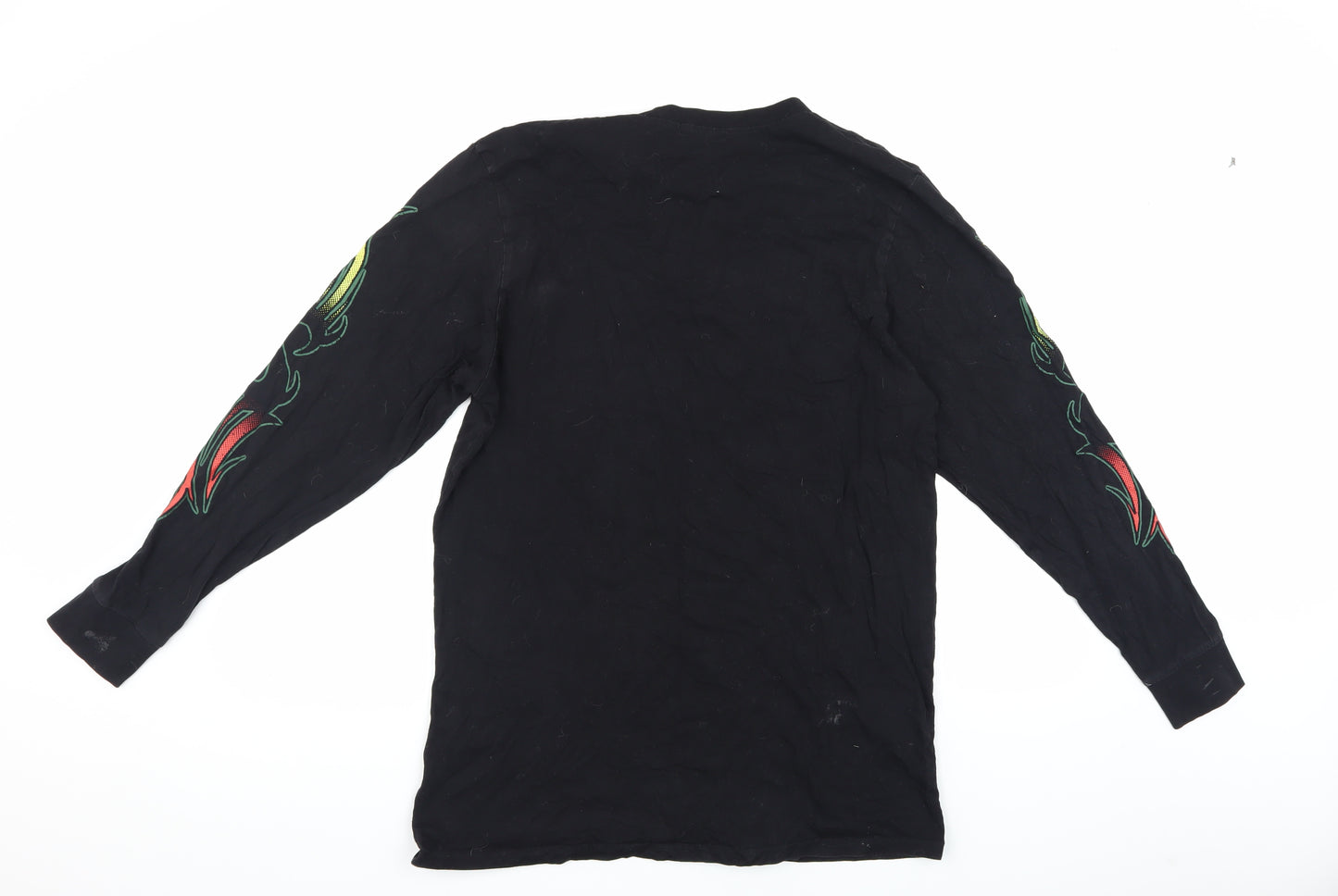 Current Mood Men's Black Snake Graphic Print T-Shirt M