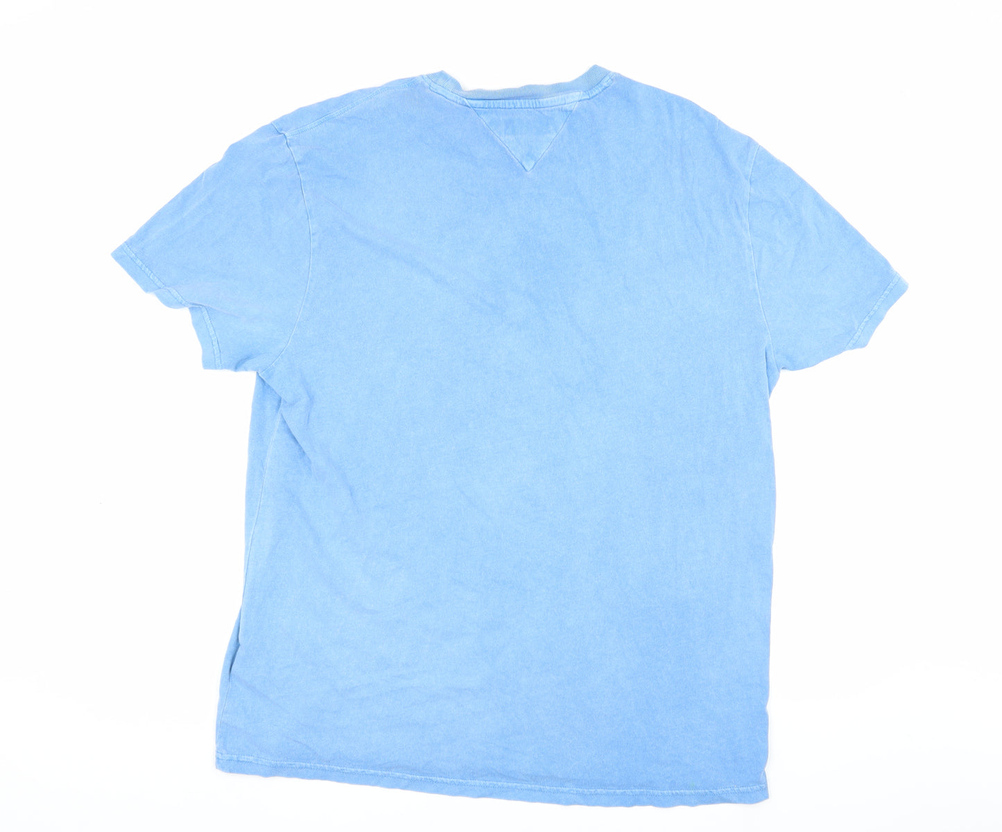 Tommy Jeans Men Blue 2XL Crew Neck T-Shirt