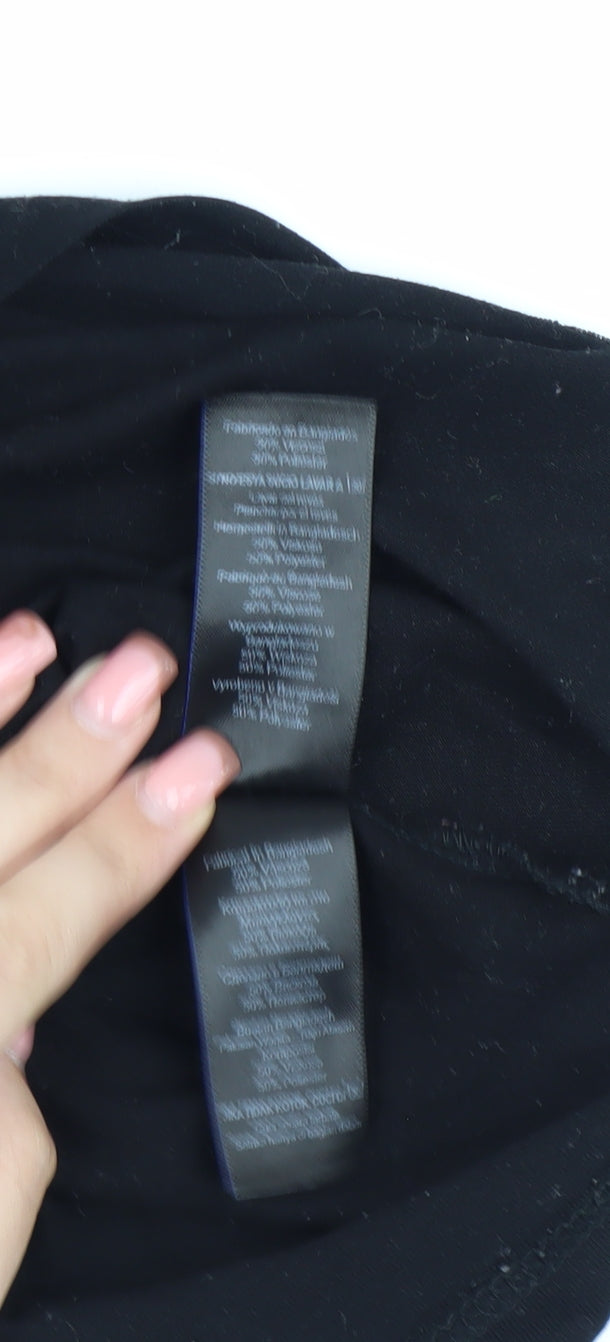 Myleene Klass Women's Black T-Shirt Size 14