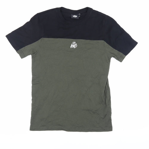 Kings Will Dream Boys T-Shirt XL Black Green Logo