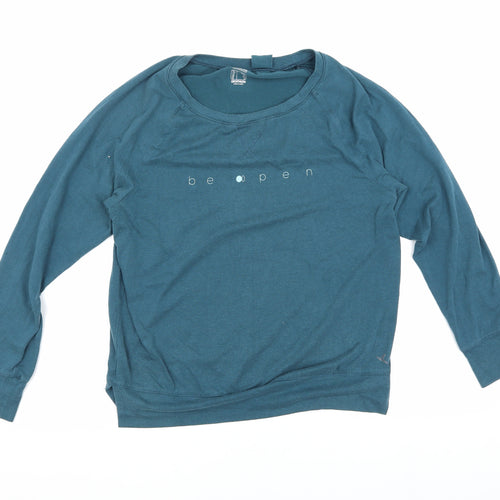 Decathlon Women's Blue Pullover Long Sleeve Top, S