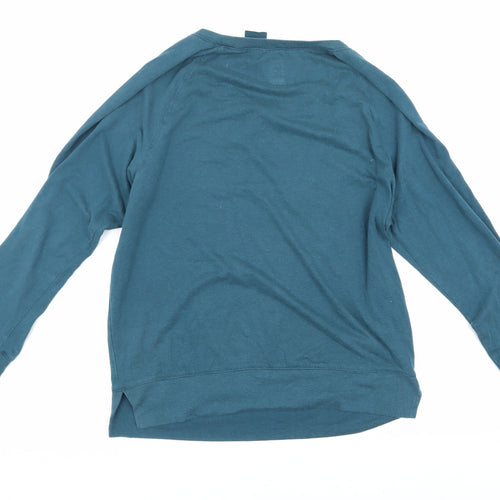 Decathlon Women's Blue Pullover Long Sleeve Top, S