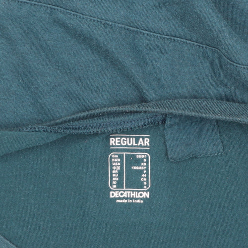 Decathlon Women's Blue Pullover Long Sleeve Top, S