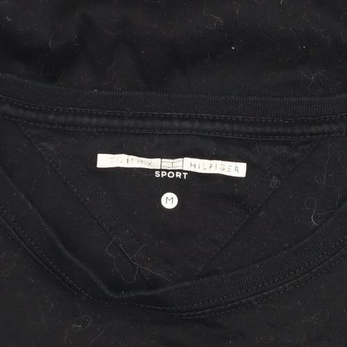 Tommy Hilfiger Men's Black Graphic T-Shirt M