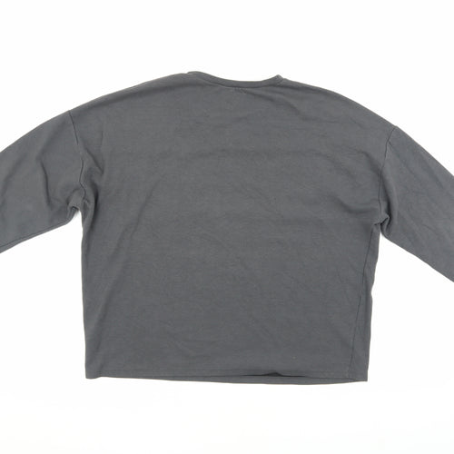 Zara Men's Grey XL Pullover Sweatshirt