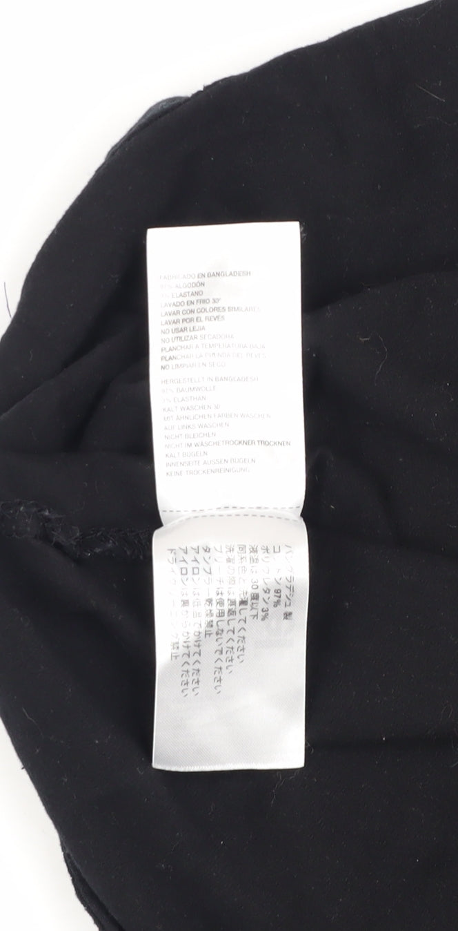 Huel Men's Black L Cotton Crew Neck T-Shirt